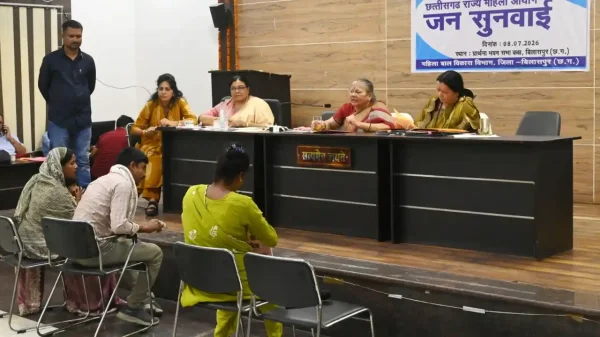 जनसुनवाई : बिलासपुर में महिला आयोग की जनसुनवाई, 47 मामलों पर हुई सुनवाई