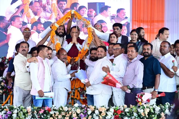 विकास की सौगात : आरंग में 128 करोड़ के विकास कार्य, CM साय ने किए कई बड़े ऐलान