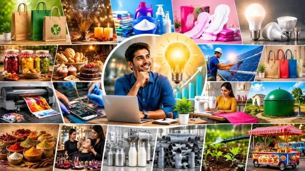 अपना स्टार्टअप : कम निवेश में शुरू करें ये 25 बिजनेस, घर से भी कर सकते हैं अच्छी कमाई
