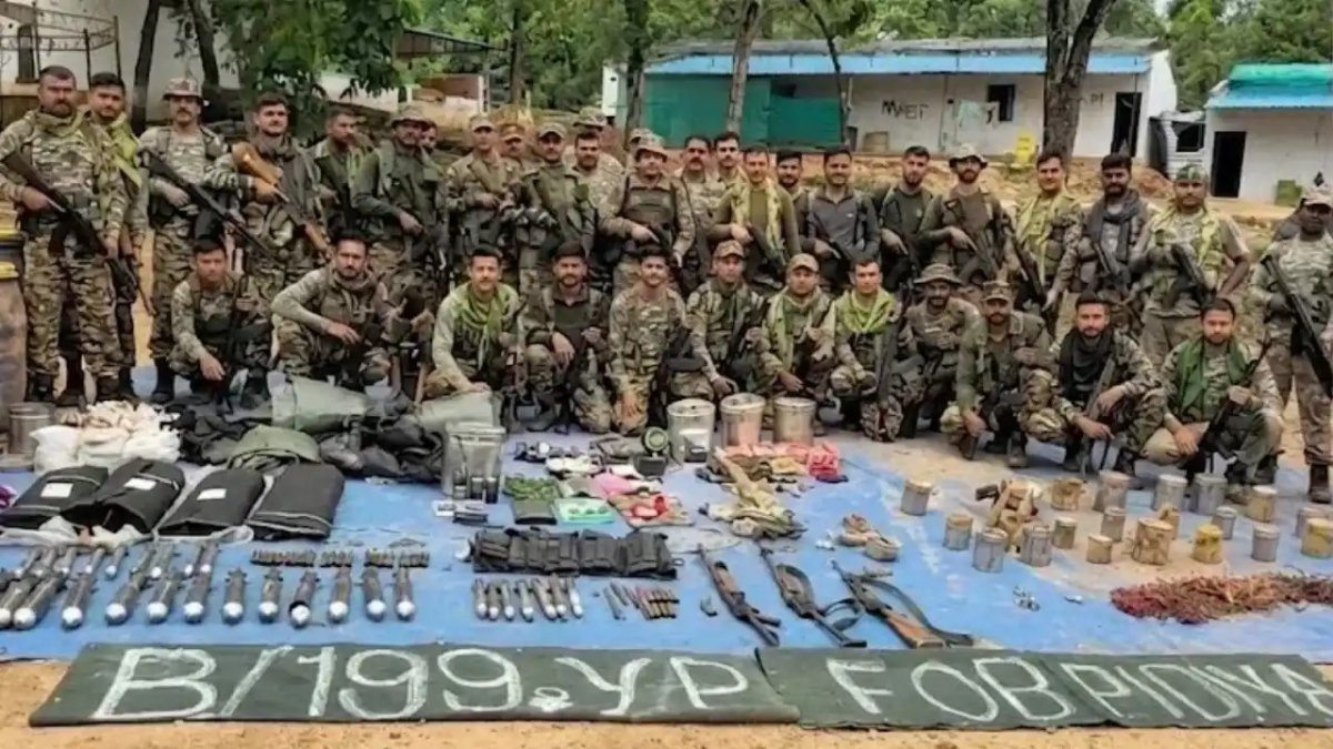 सुरक्षाबलों की कार्रवाई