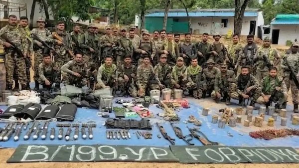 बड़ी सफलता : नक्सली हमले की तैयारी नाकाम, सुरक्षाबलों का ऑपरेशन सफल, नक्सलियों को बड़ा झटका
