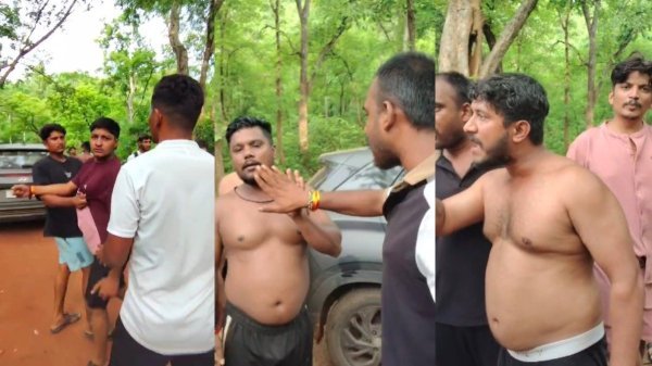 पार्किंग विवाद : दुर्ग से आए युवकों और ग्रामीणों में मारपीट, पुलिस ने 5 को हिरासत में लिया