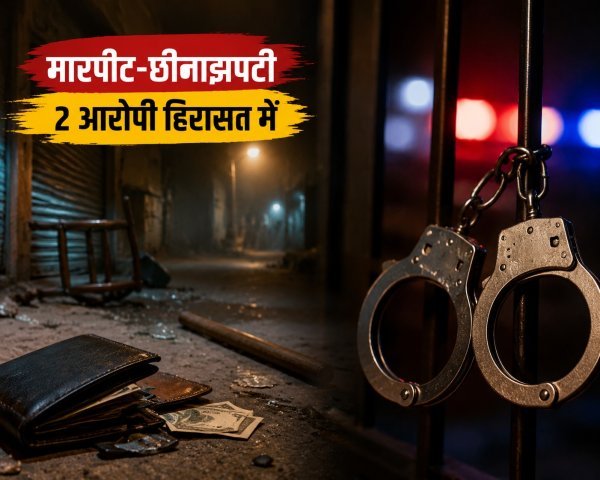 एक्शन : गंगानगर में युवक से मारपीट और लूट की कोशिश, 2 आरोपी पकड़े गए