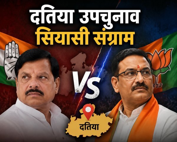 दतिया उपचुनाव : वोटिंग से पहले कांग्रेस में घमासान, स्टार प्रचारकों की लिस्ट से अवधेश नायक गायब, बगावत के संकेत!
