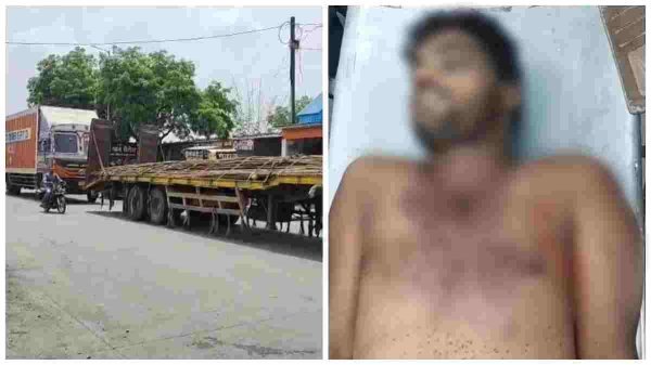 हत्याकांड: गोली मारकर हत्या के बाद NH-43 पर चक्काजाम, आरोपी की गिरफ्तारी की मांग