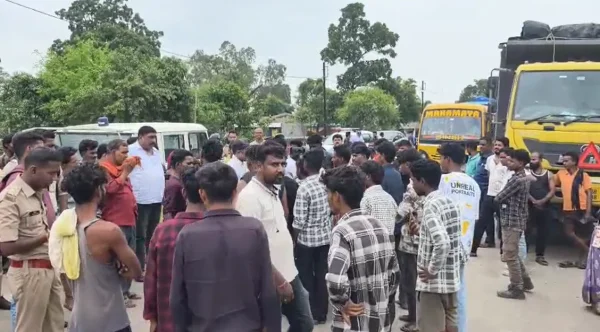 रफ्तार का कहर : टैंकर की टक्कर से मासूम भाई-बहन की दर्दनाक मौत
