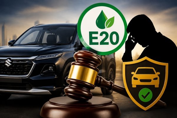 E20 पेट्रोल से खराब हुई कार : कंज्यूमर कोर्ट का फैसला, कंपनी को नई गाड़ी देने या ₹20.50 लाख लौटाने का आदेश