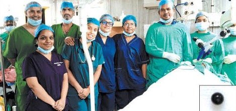 बड़ी कामयाबी : कान में फंसा था लोहे का छर्रा, 9 साल की बच्ची की सुनने की क्षमता डॉक्टरों ने बचाई