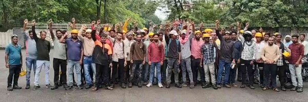 हंगामा : वेतन विवाद पर गेवरा प्रोजेक्ट में बवाल, 150 ठेका श्रमिकों ने रोका काम