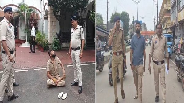 एसपी ऑफिस में बवाल : पुलिस पर लगाए गंभीर आरोप, फिर हिरासत में पहुंचा चाहत शुक्ला