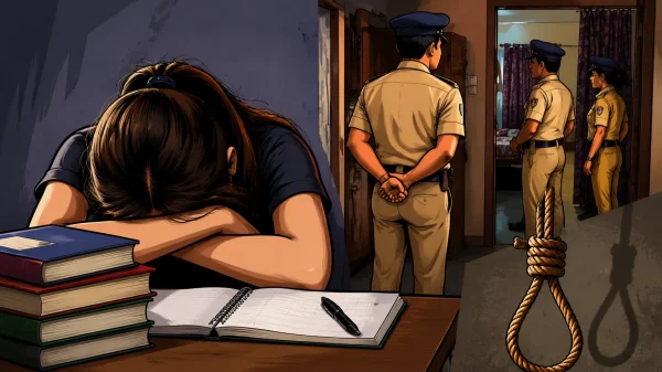 NEET में तीसरी बार असफल होने पर 20 वर्षीय छात्रा ने दी जान, कमरे से मिला सुसाइड नोट