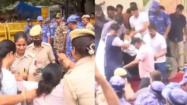 वांगचुक अस्पताल में भर्ती : 20 दिन से अनशन पर बैठे सोनम को पुलिस ने जबरन उठाया, समर्थकों ने लगाया आंदोलन दबाने का आरोप