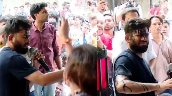 भारी हंगामा : सोनम वांगचुक अस्पताल में भर्ती, मंच पर अभिजीत दीपके पर फेंकी गई स्याही