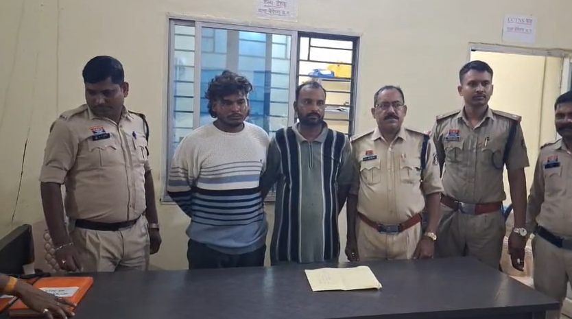 बेमेतरा में देसी कट्टे के साथ गिरफ्तार आरोपी