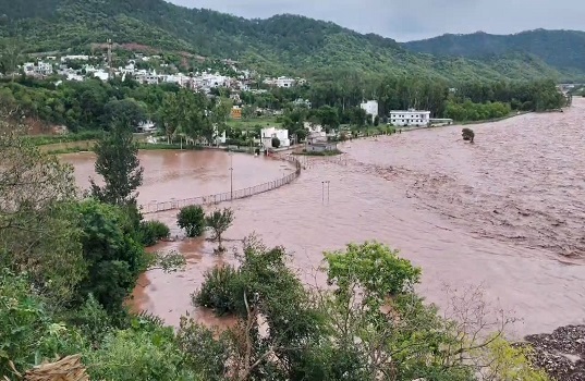 राजौरी में बाढ़