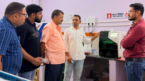निरीक्षण : 134 प्रकार की जांच और डिजिटल रिपोर्ट सुविधा, अटल आरोग्य लैब बना मरीजों के लिए सहारा