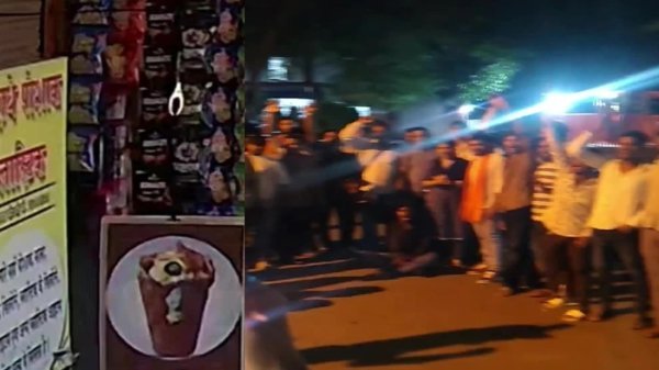 विवाद : बेकरी संचालक पर थूक लगाकर सामान बेचने का आरोप, वायरल वीडियो से मचा हंगामा