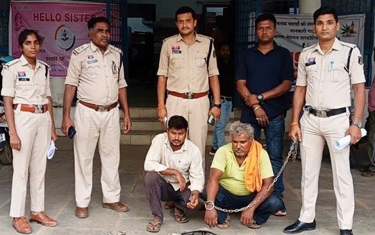 चोरी का खुलासा : घर से सामान उड़ाने वाला आरोपी और चोरी का माल खरीदने वाला कबाड़ी गिरफ्तार
