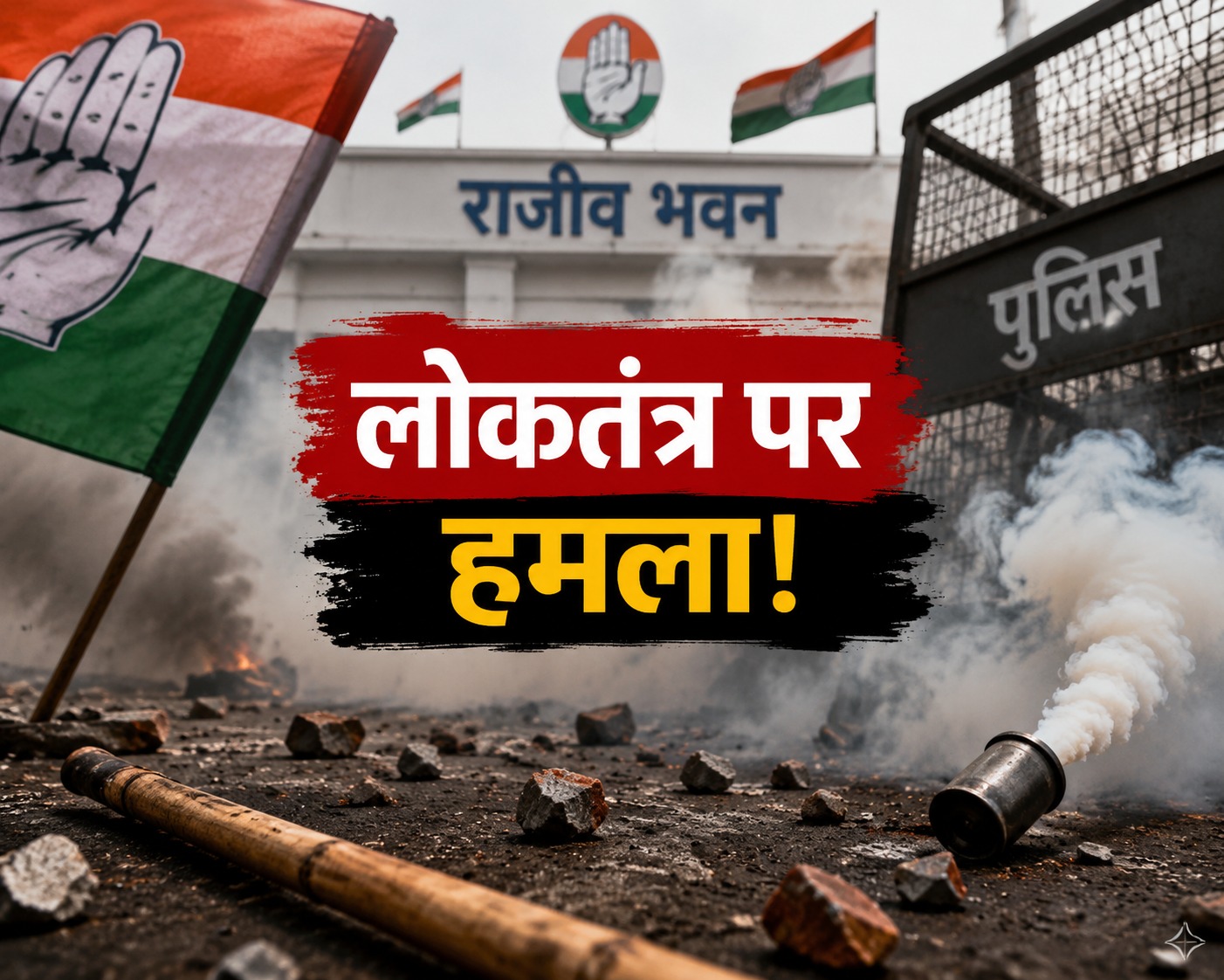 राजीव भवन घटना