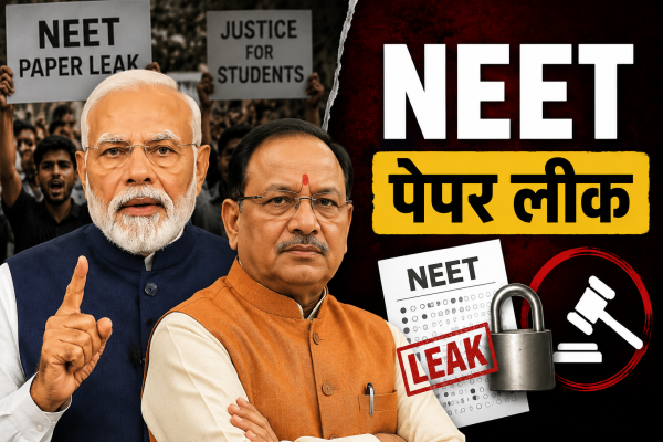 पेपर लीक पर बड़ा ऐलान : NEET विवाद के बीच पीएम मोदी का संदेश, दोषियों पर होगी कड़ी कार्रवाई