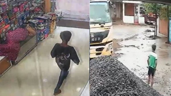 बड़ी वारदात : दिनदहाड़े दो चोरी CCTV में कैद, वायरल वीडियो से मचा हड़कंप
