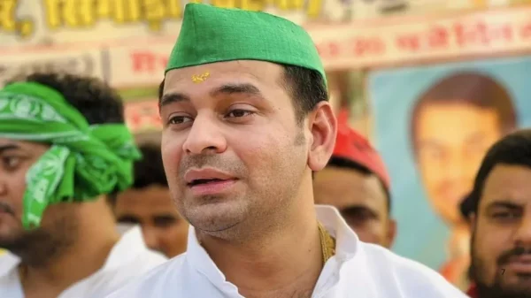 पटना में बिहार बंद के दौरान जमकर बवाल : तेज प्रताप यादव गिरफ्तार, देर रात भेजे गए बेऊर जेल