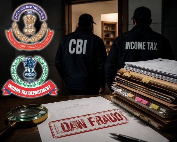 एक्शन : बलौदाबाजार में CBI-IT की छापेमारी, 11.38 करोड़ लोन घोटाले की जांच तेज