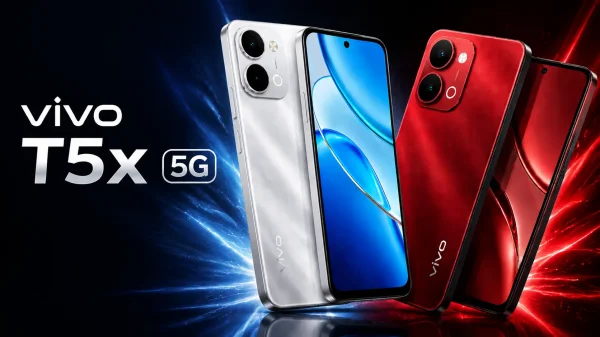 Vivo T5x 5G लॉन्च : बड़ी बैटरी और पावरफुल प्रोसेसर, फीचर्स देखकर रह जाएंगे हैरान