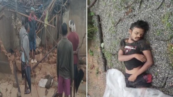 तूफान का कहर : तेज आंधी बनी काल, जशपुर में मकान ढहने से युवक की मौत दो घायल