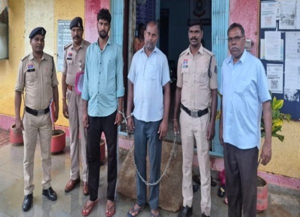 युवक की रॉड मारकर हत्या, पिता-पुत्र ने दिया वारदात को अंजाम,   गिरफ्तार