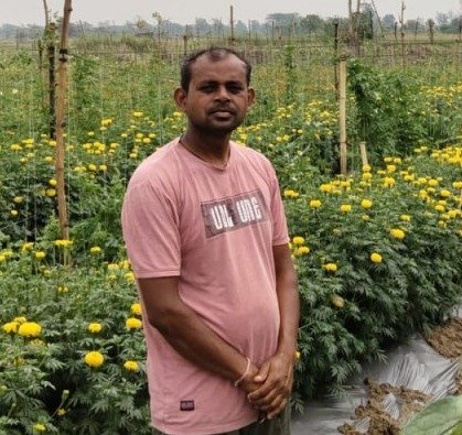 सफलता की मिसाल : धान छोड़ गेंदा की खेती से किसान को 2 लाख का मुनाफा