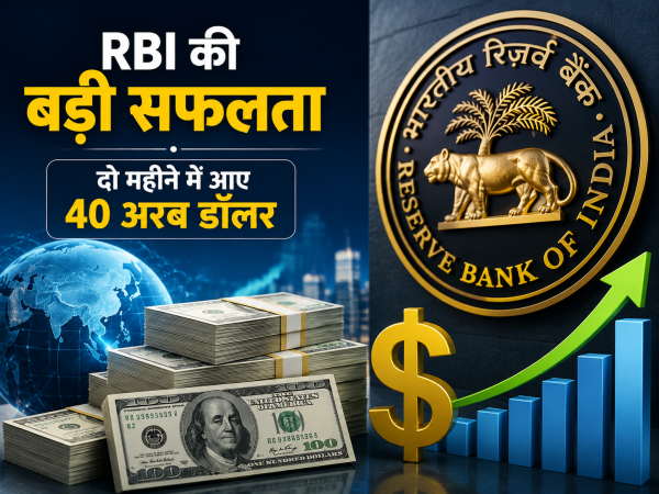 RBI की बड़ी सफलता : विदेशी डॉलर जुटाने की योजना से दो महीने में आए 40 अरब डॉलर