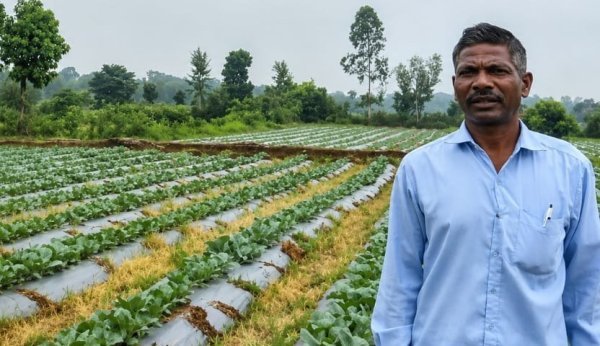 सरगुजा के किसान ने अपनाई आधुनिक तकनीक, ड्रिप सिंचाई से मिली खेती को नई दिशा