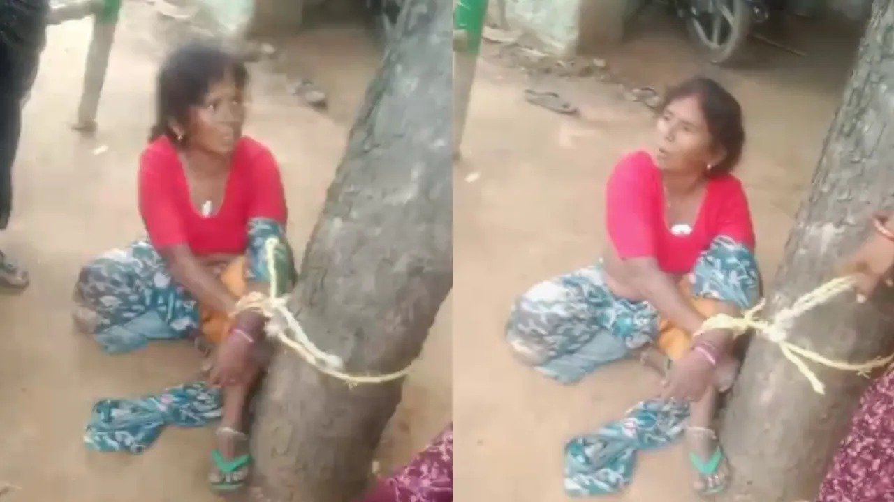 जमीन विवाद ने लिया हिंसक रूप, महिला को घर से घसीटकर की गई मारपीट