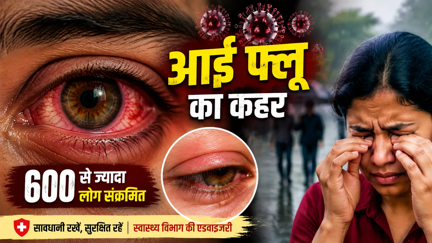 बस्तर में बढ़े आई फ्लू के मामले