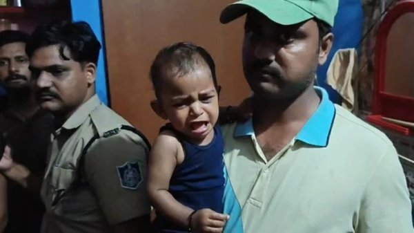 एक्सप्रेस से अगवा 18 माह की बच्ची 24 घंटे में बरामद, आरोपी गिरफ्तार