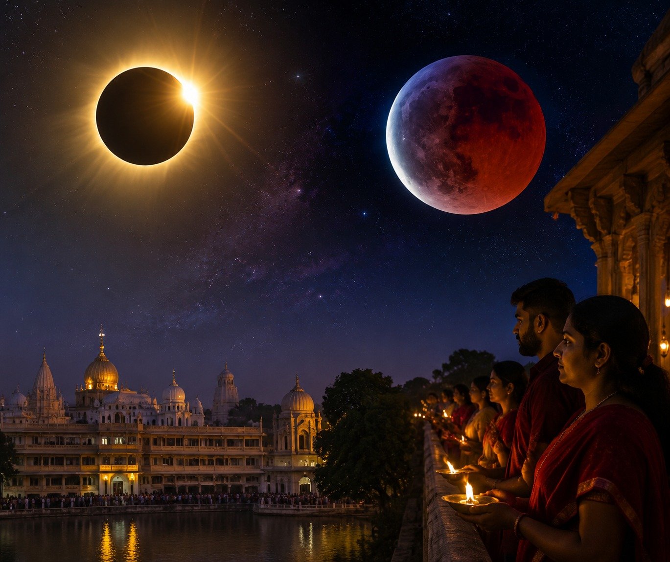 सूर्य ग्रहण और चंद्र ग्रहण