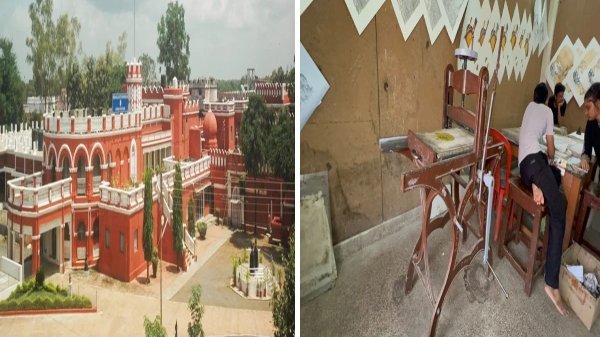 डिजिटल दौर में भी कायम है लिथोग्राफी की पहचान, खैरागढ़ में आज भी जिंदा है पत्थरों की छपाई कला