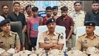 नवागढ़ मंदिर चोरी मामले में गिरफ्तार आरोपी