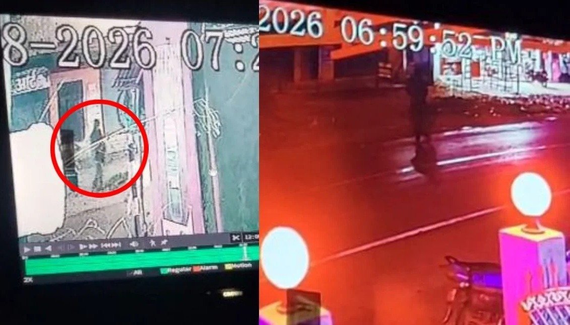भेण्डरी में नकाबपोश चोर की वारदात