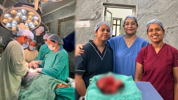 78 साल की उम्र में जटिल ऑपरेशन सफल, सिम्स के डॉक्टरों ने निकाला 1 किलो का कैंसर