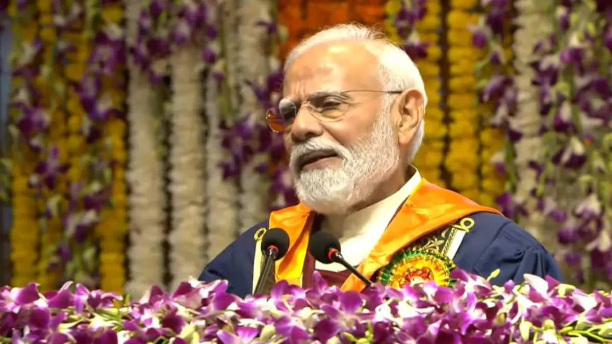 IIT दिल्ली दीक्षांत में पीएम मोदी