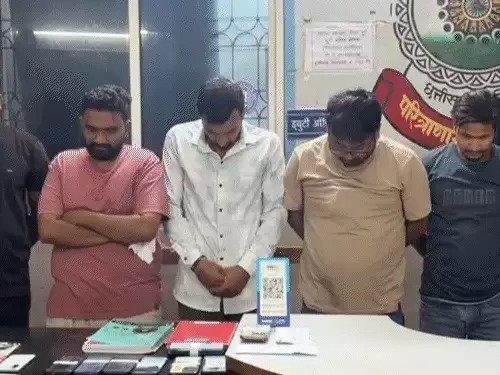 दुर्ग स्पा सेंटर पर पुलिस की कार्रवाई