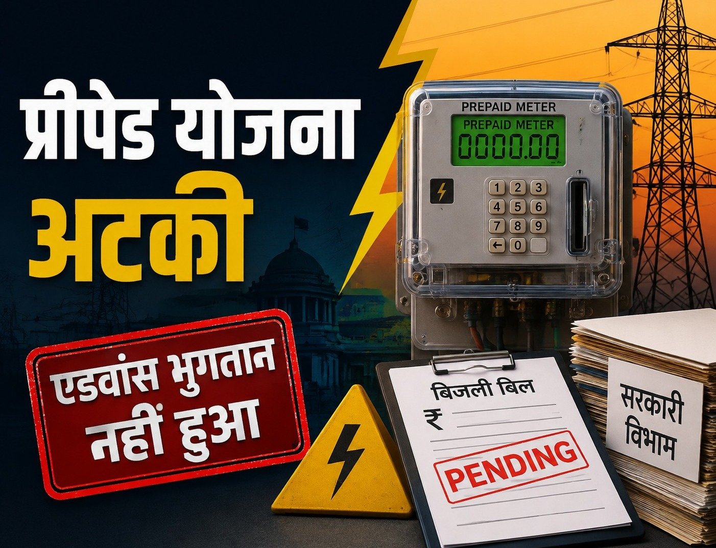 छत्तीसगढ़ में सरकारी बिजली कनेक्शन होंगे प्रीपेड