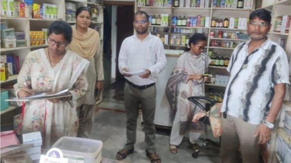 छत्तीसगढ़ के 7 जिलों में मेडिकल स्टोर्स पर कार्रवाई, 36 तरह की दवाएं जब्त लाइसेंस भी निलंबित