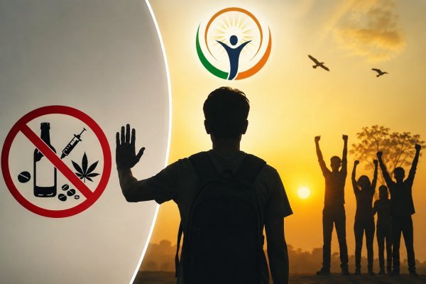 स्कूलों में नशामुक्ति की गूंज, विद्यार्थियों ने लिया नशे से दूर रहने का संकल्प