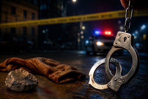 मामूली विवाद में सिर पर पत्थर से वार कर हत्या, फरार आरोपी को पुलिस ने दबोचा