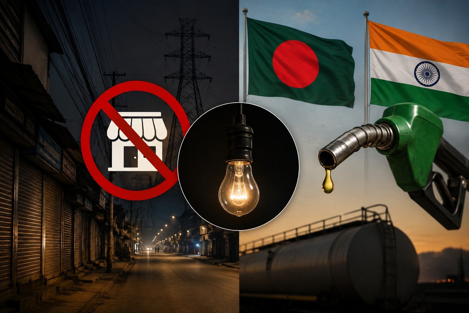 बांग्लादेश में बिजली और डीजल संकट
