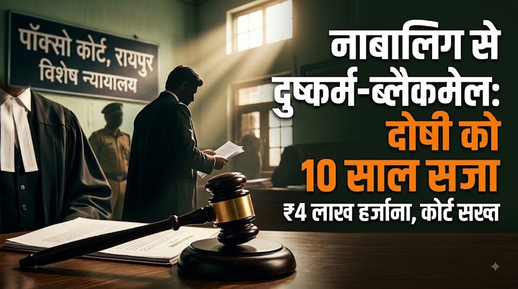 दुष्कर्म मामले में 10 साल की सजा