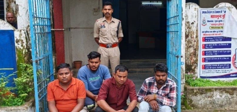 आबकारी टीम से धक्का-मुक्की के आरोपी गिरफ्तार